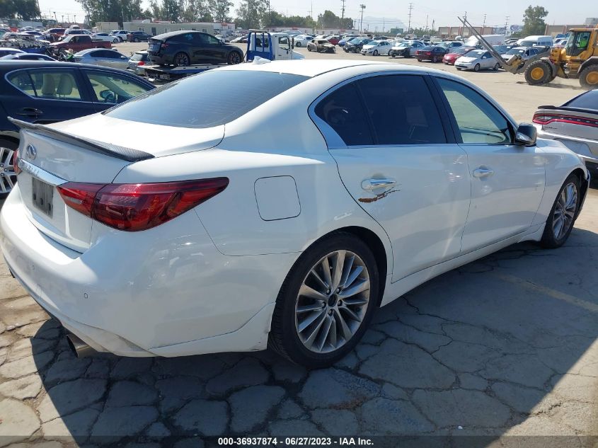 2021 INFINITI Q50 3.0T LUXE - JN1EV7BP5MM705890