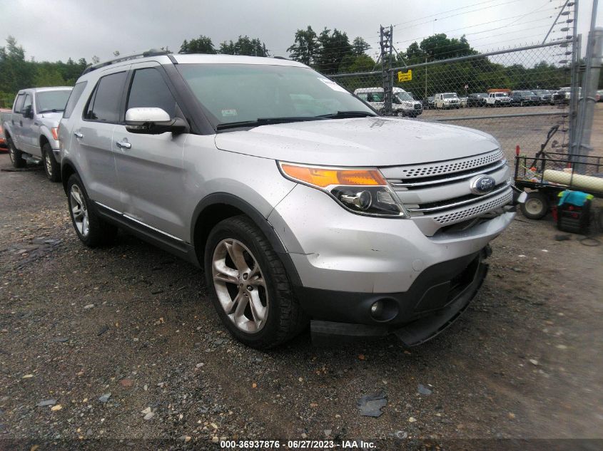 2013 FORD EXPLORER LIMITED - 1FM5K8F8XDGC86962