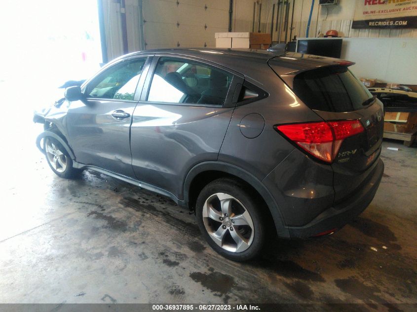 2016 HONDA HR-V LX - 3CZRU6H31GM707834