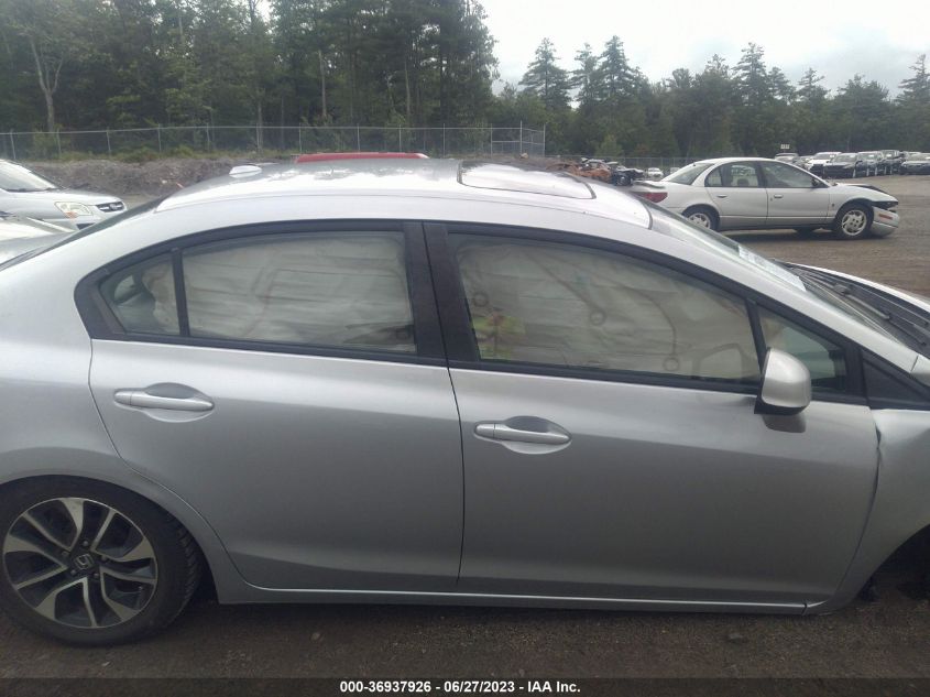 2013 HONDA CIVIC SDN EX-L - 2HGFB2F96DH525539