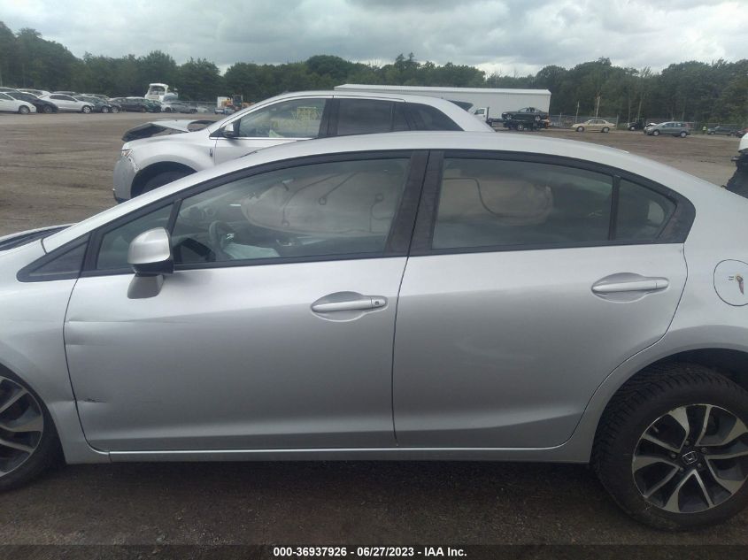 2013 HONDA CIVIC SDN EX-L - 2HGFB2F96DH525539