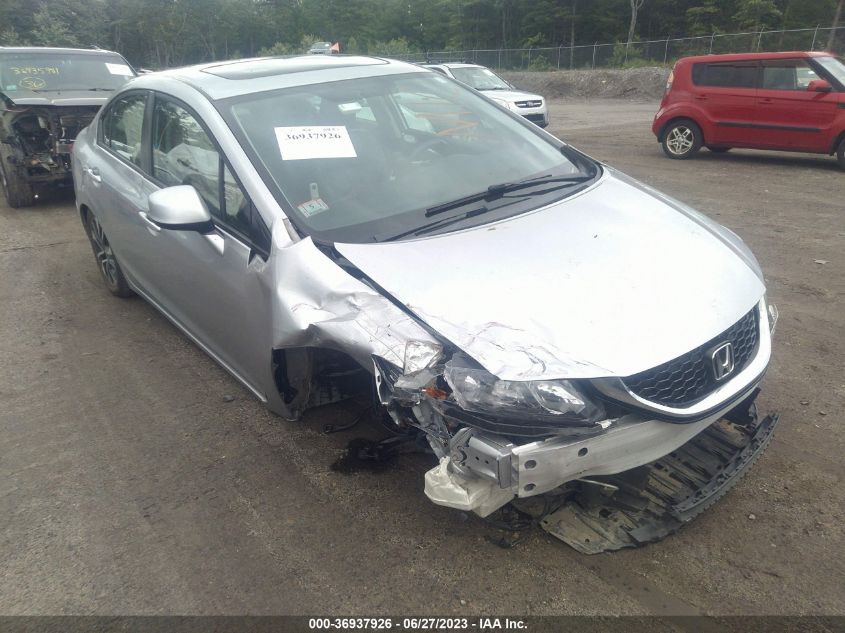 2013 HONDA CIVIC SDN EX-L - 2HGFB2F96DH525539