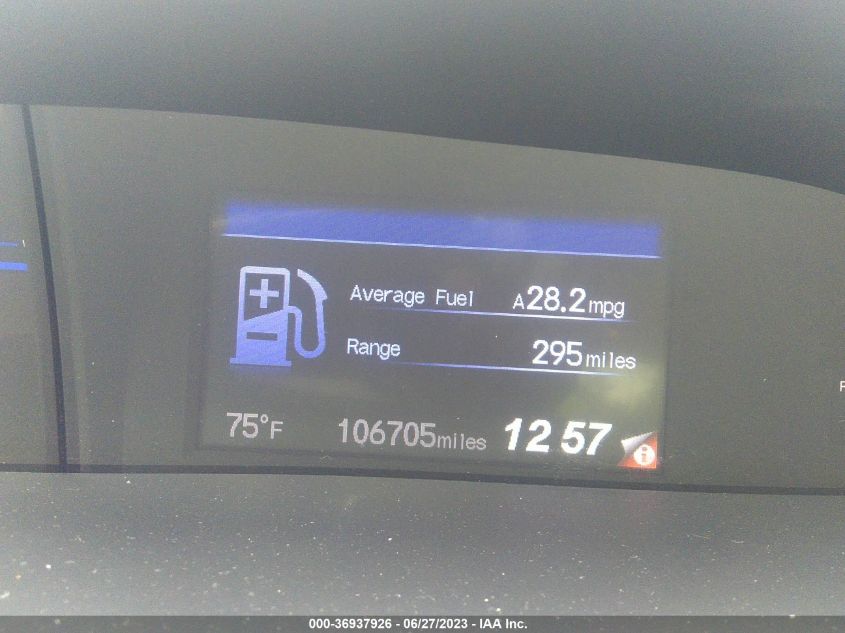2013 HONDA CIVIC SDN EX-L - 2HGFB2F96DH525539