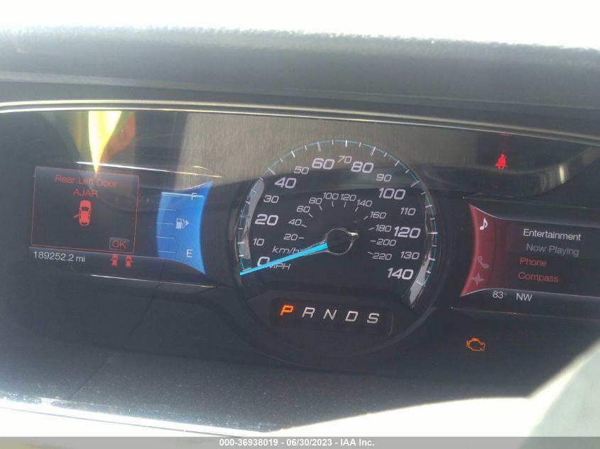 2013 FORD TAURUS SEL - 1FAHP2E89DG207465