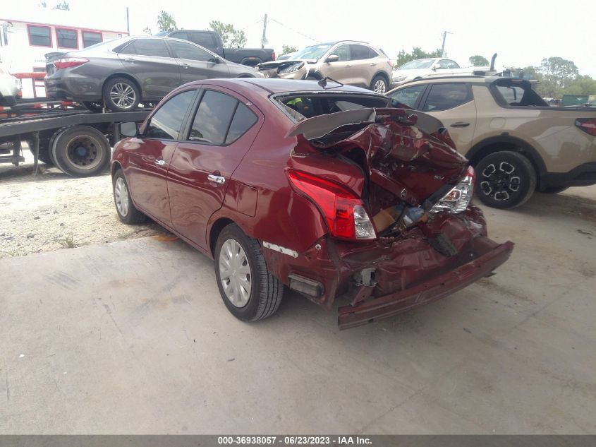 2017 NISSAN VERSA SEDAN SV - 3N1CN7AP2HK459380