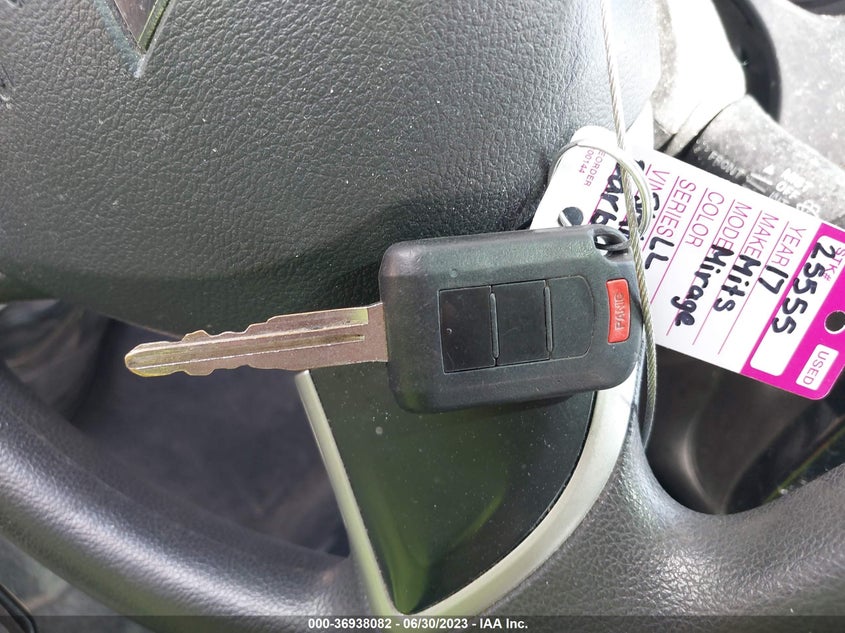VIN ML32A3HJ0HH018020 2017 MITSUBISHI MIRAGE ES