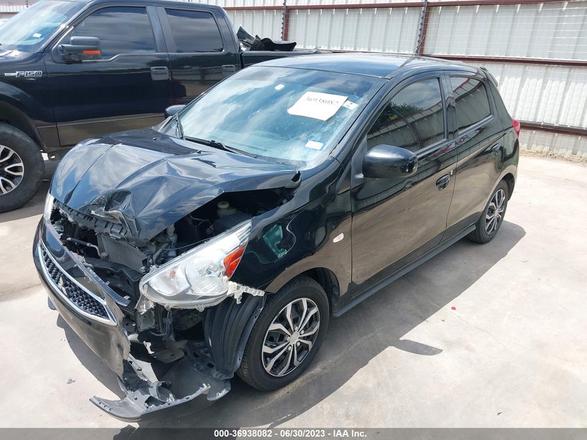 VIN ML32A3HJ0HH018020 2017 MITSUBISHI MIRAGE ES