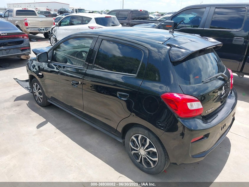 VIN ML32A3HJ0HH018020 2017 MITSUBISHI MIRAGE ES