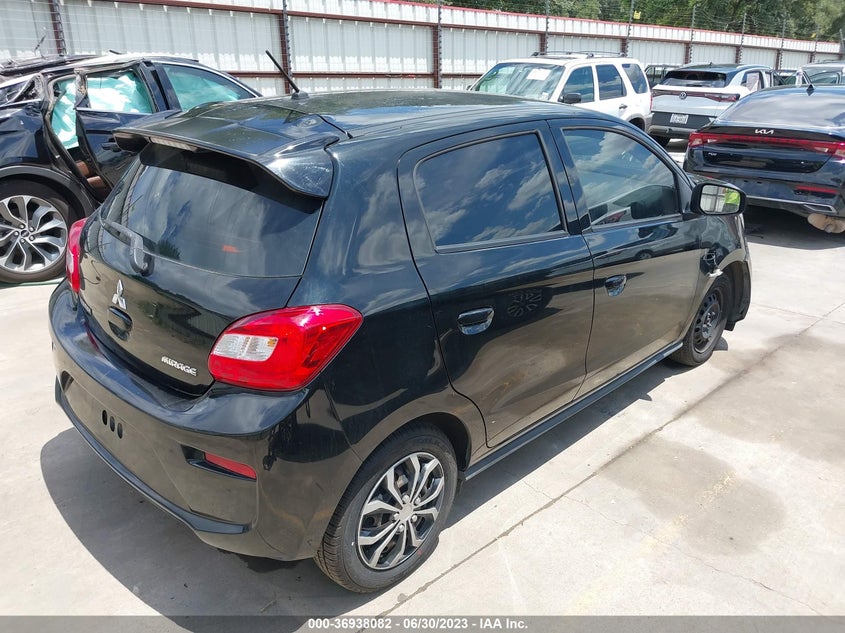 VIN ML32A3HJ0HH018020 2017 MITSUBISHI MIRAGE ES
