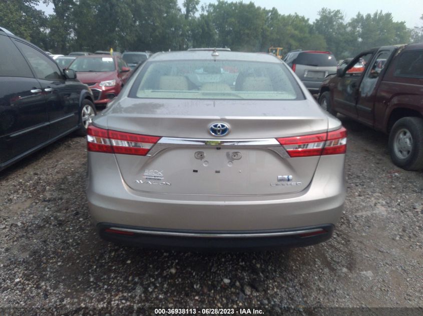 2013 TOYOTA AVALON HYBRID XLE PREMIUM 4T1BD1EBXDU003690