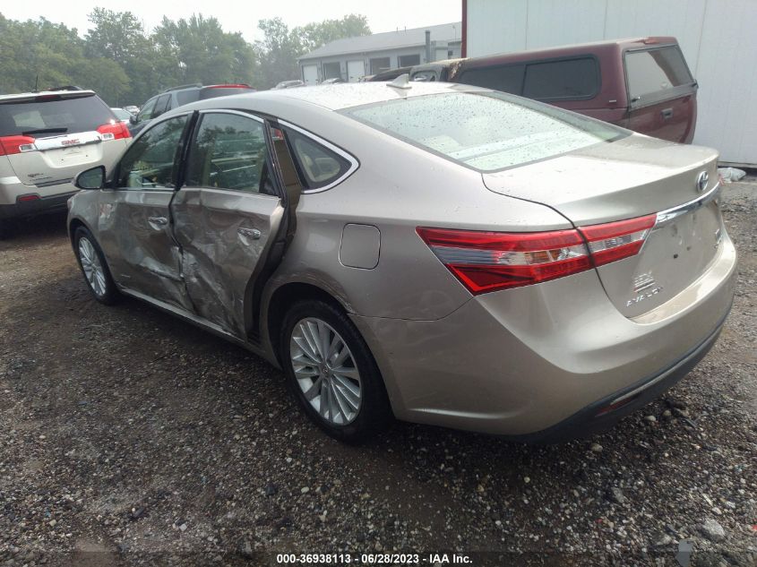 2013 TOYOTA AVALON HYBRID XLE PREMIUM 4T1BD1EBXDU003690