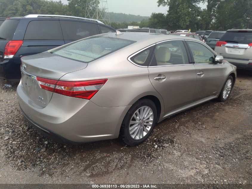 2013 TOYOTA AVALON HYBRID XLE PREMIUM 4T1BD1EBXDU003690