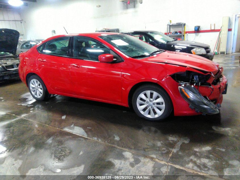 2014 DODGE DART SXT - 1C3CDFBB5ED747164