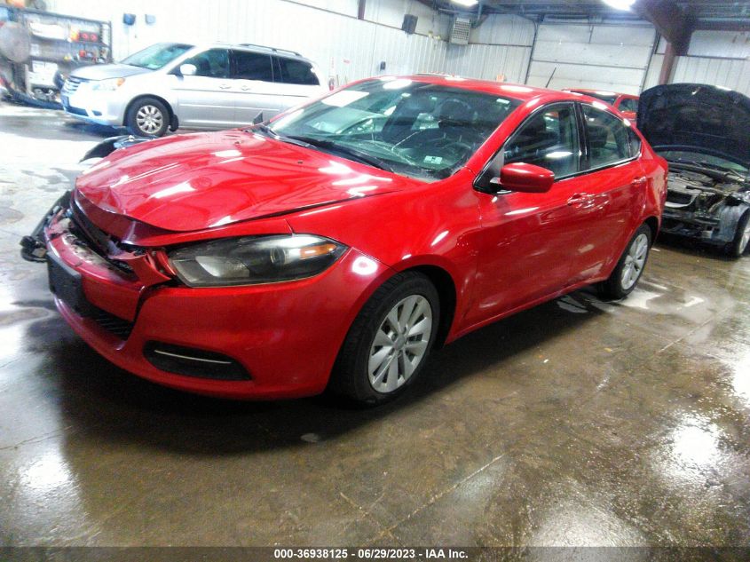 2014 DODGE DART SXT - 1C3CDFBB5ED747164