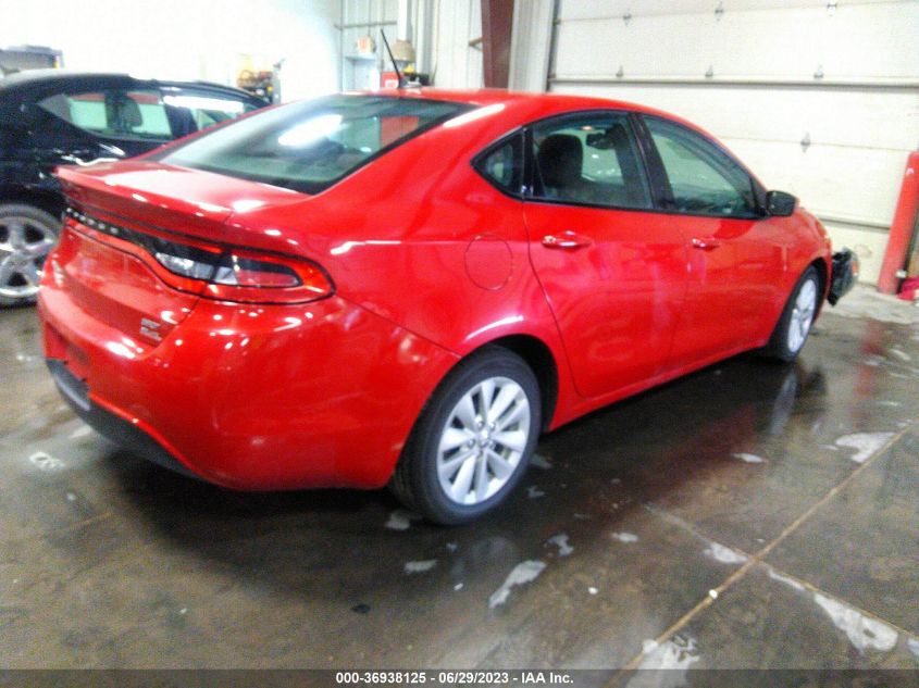 2014 DODGE DART SXT - 1C3CDFBB5ED747164