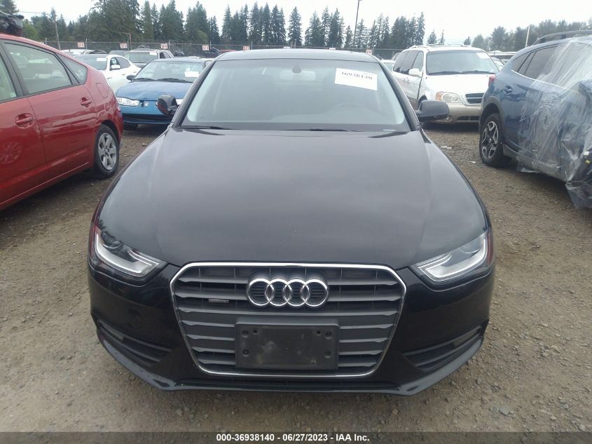 2013 AUDI A4 PREMIUM PLUS - WAUHFAFL5DA182235