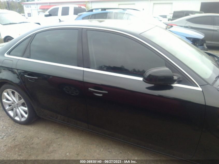 2013 AUDI A4 PREMIUM PLUS - WAUHFAFL5DA182235