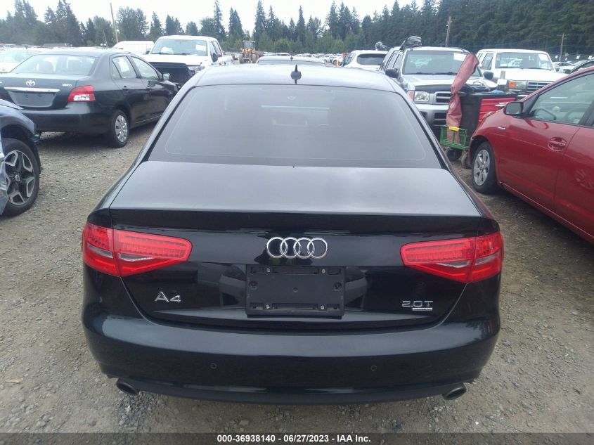 2013 AUDI A4 PREMIUM PLUS - WAUHFAFL5DA182235