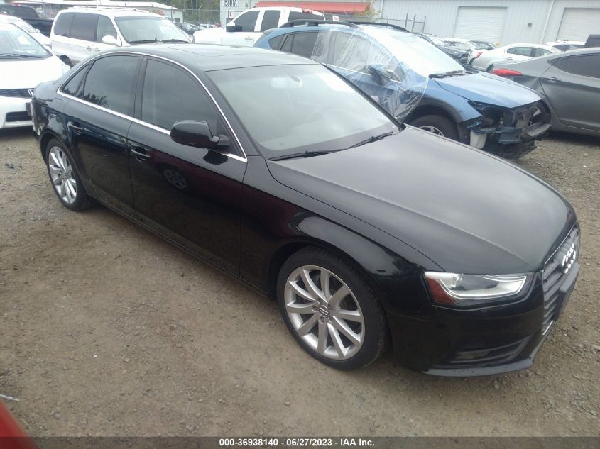 2013 AUDI A4 PREMIUM PLUS - WAUHFAFL5DA182235