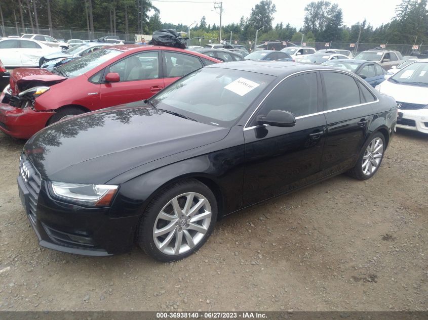 2013 AUDI A4 PREMIUM PLUS - WAUHFAFL5DA182235