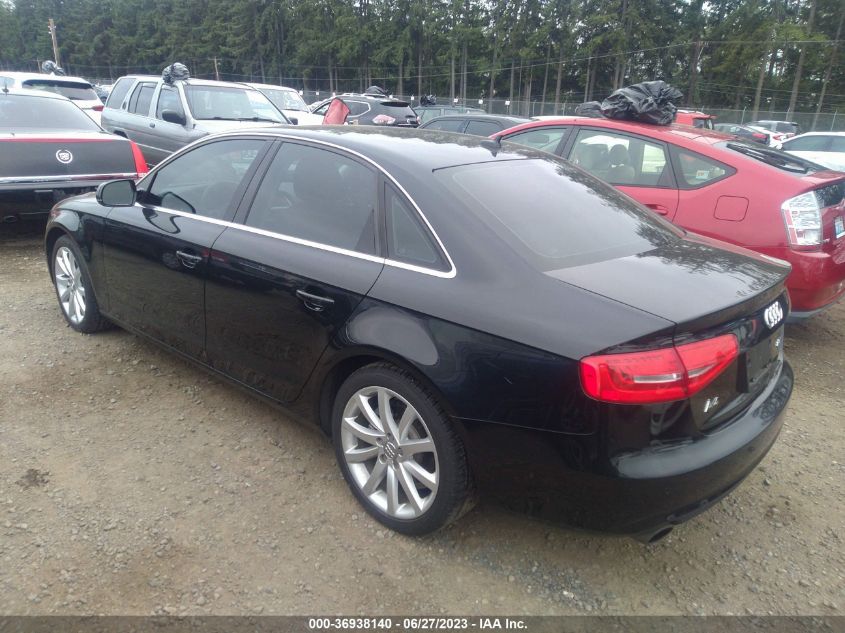 2013 AUDI A4 PREMIUM PLUS - WAUHFAFL5DA182235