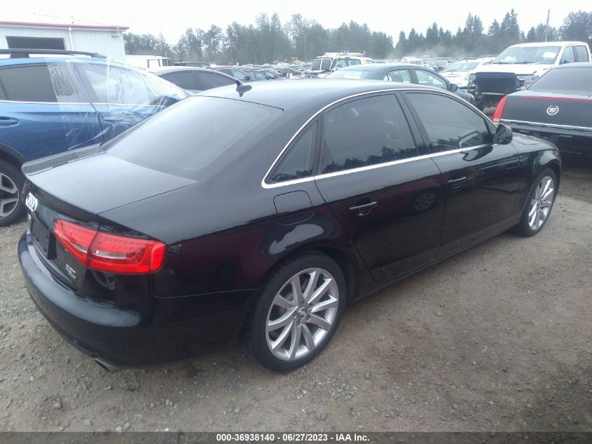 2013 AUDI A4 PREMIUM PLUS - WAUHFAFL5DA182235