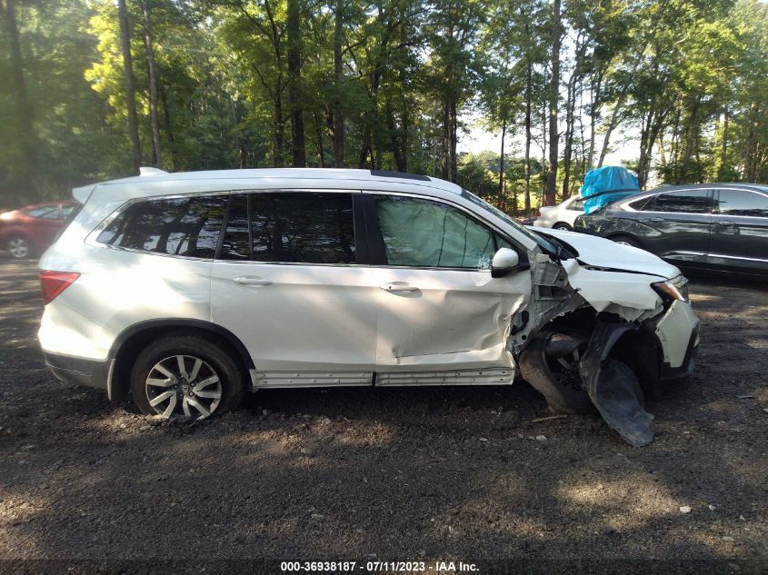 2019 HONDA PILOT EX-L W/NAVI & RES - 5FNYF6H44KB028349