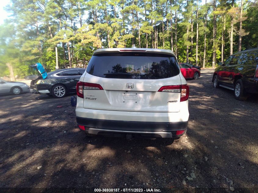 2019 HONDA PILOT EX-L W/NAVI & RES - 5FNYF6H44KB028349
