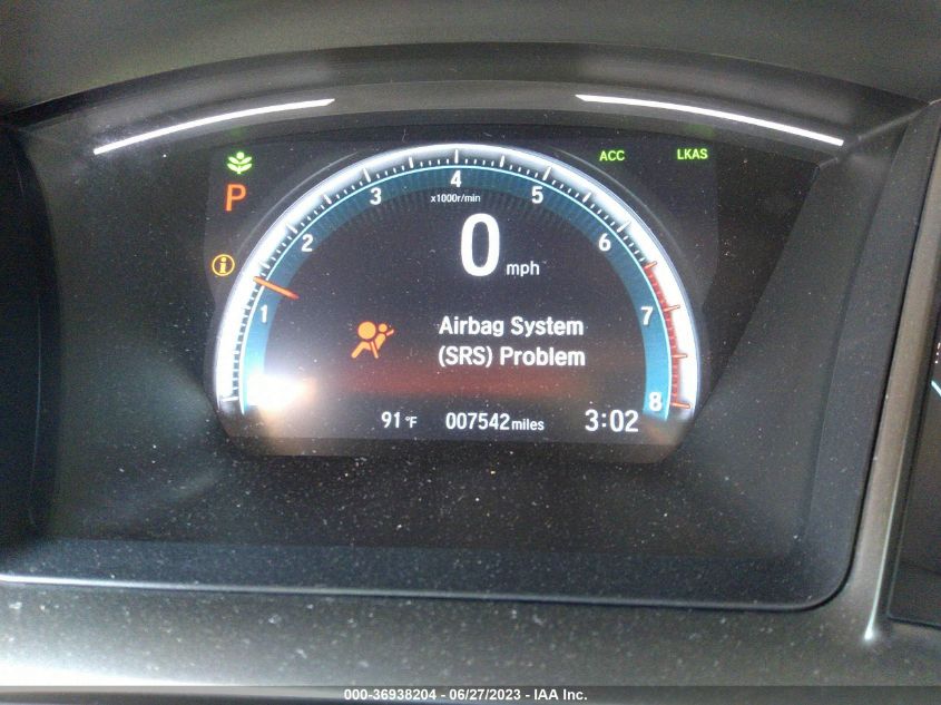 2021 HONDA CIVIC HATCHBACK EX - SHHFK7H65MU421496