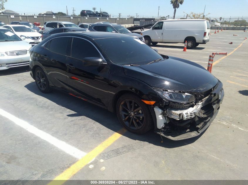2021 HONDA CIVIC HATCHBACK EX - SHHFK7H65MU421496