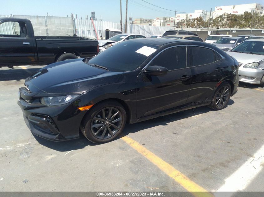 2021 HONDA CIVIC HATCHBACK EX - SHHFK7H65MU421496