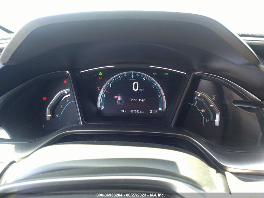 2021 HONDA CIVIC HATCHBACK EX - SHHFK7H65MU421496