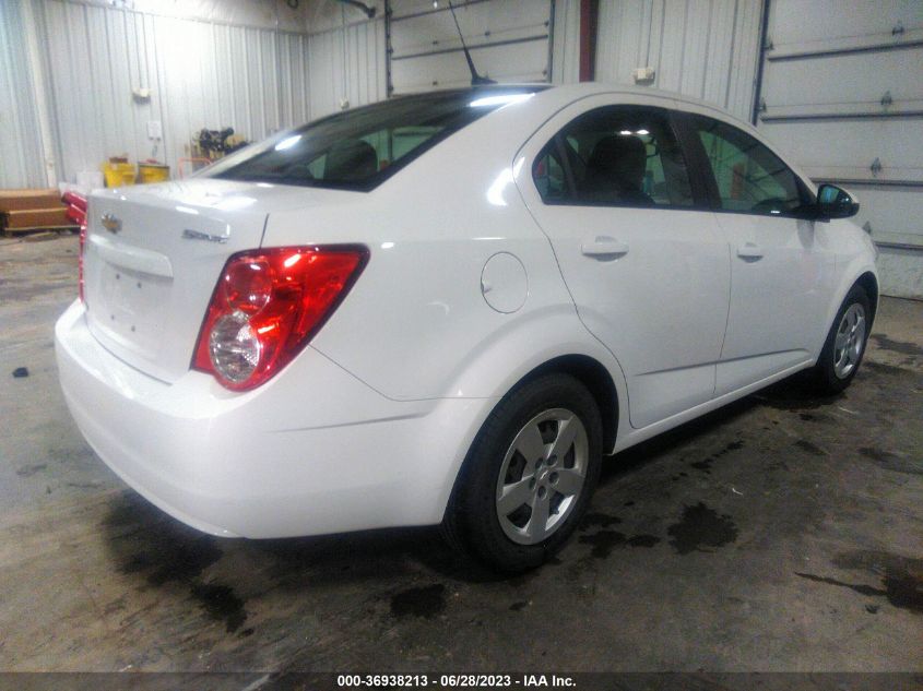 2014 CHEVROLET SONIC LS - 1G1JB5SH8E4236306