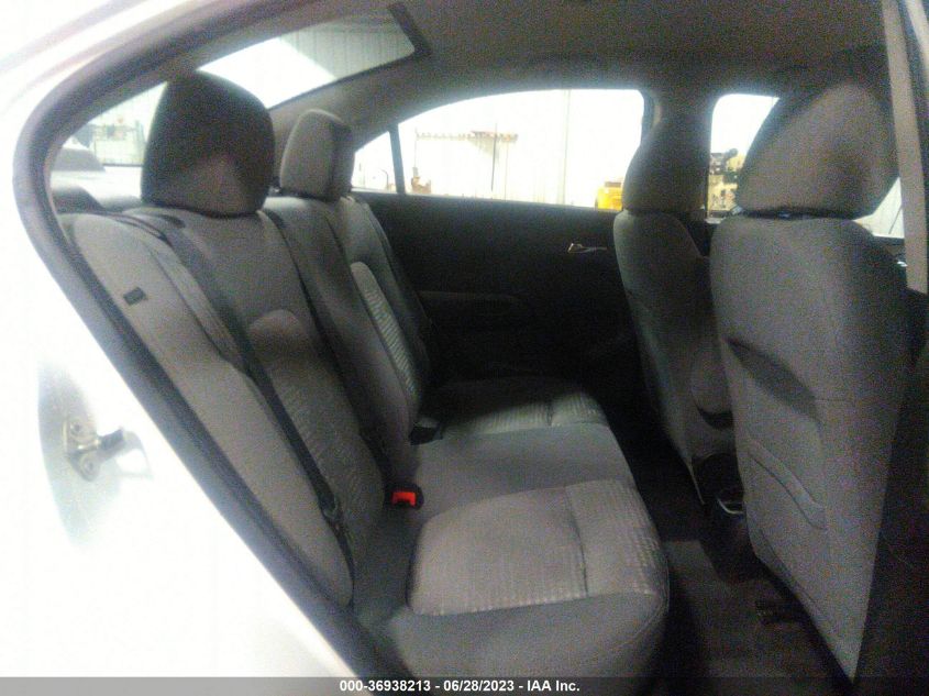 2014 CHEVROLET SONIC LS - 1G1JB5SH8E4236306