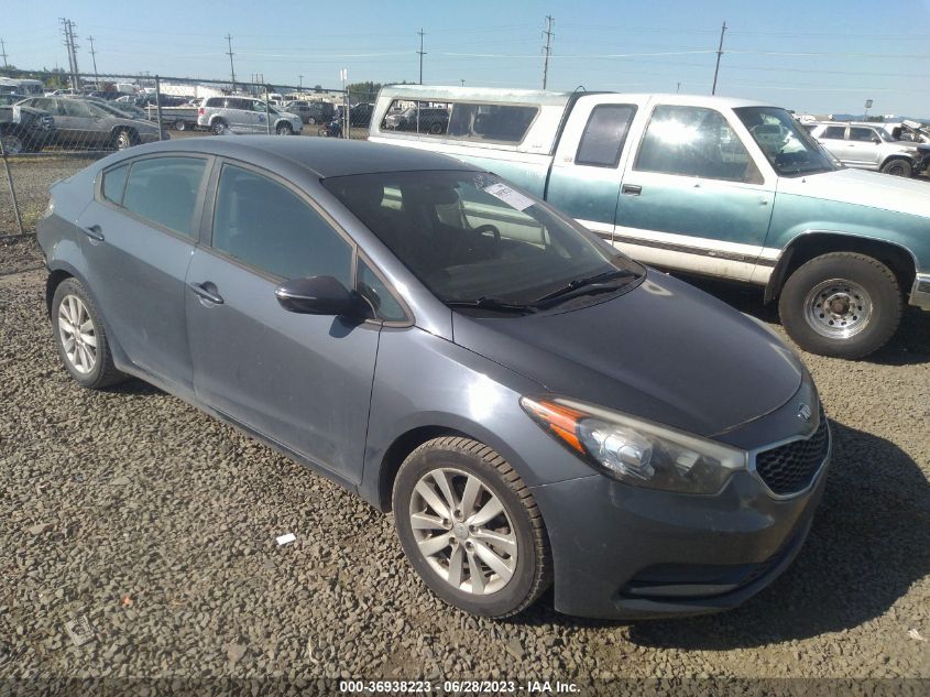 2016 KIA FORTE LX - KNAFX4A67G5551732