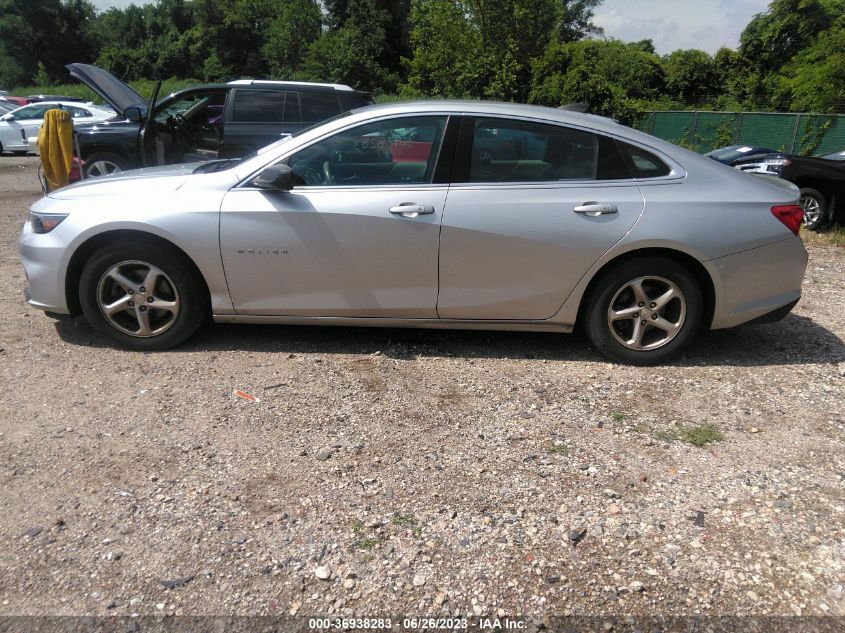 2017 CHEVROLET MALIBU LS - 1G1ZC5ST9HF247425