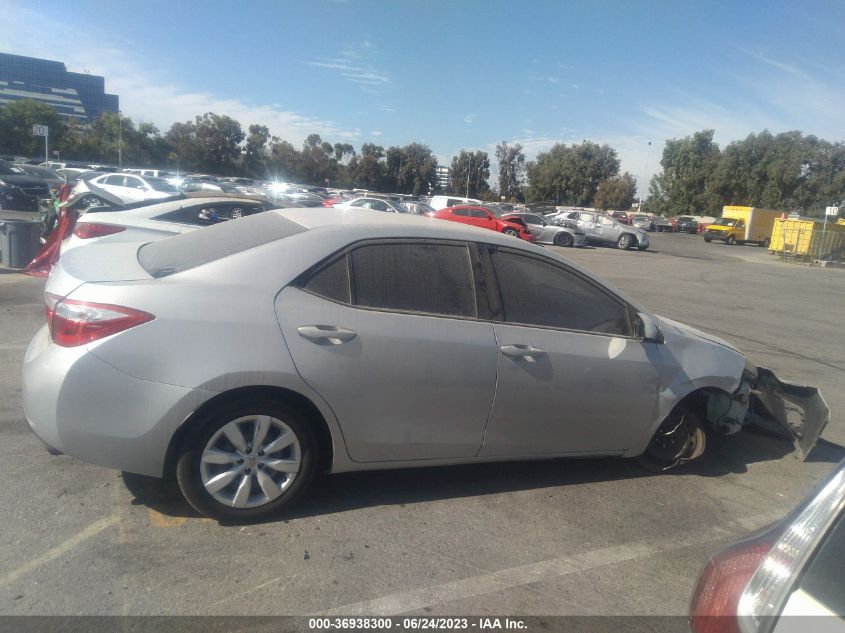 2016 TOYOTA COROLLA L/LE/S/S PLUS/LE PLUS - 5YFBURHEXGP394933