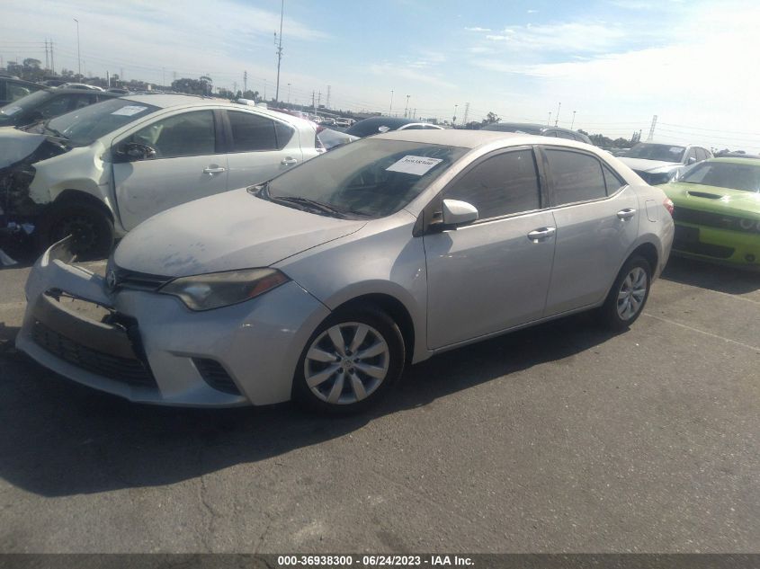 2016 TOYOTA COROLLA L/LE/S/S PLUS/LE PLUS - 5YFBURHEXGP394933