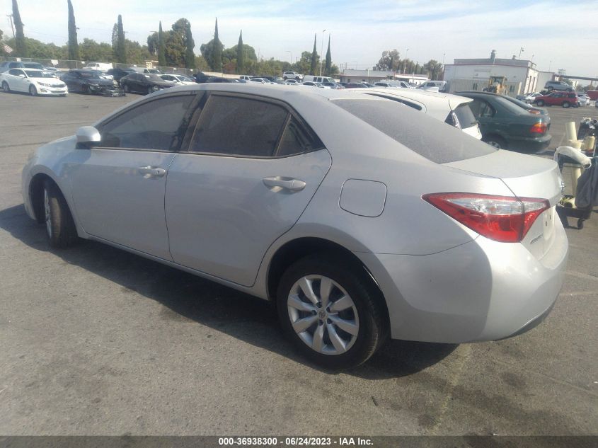 2016 TOYOTA COROLLA L/LE/S/S PLUS/LE PLUS - 5YFBURHEXGP394933
