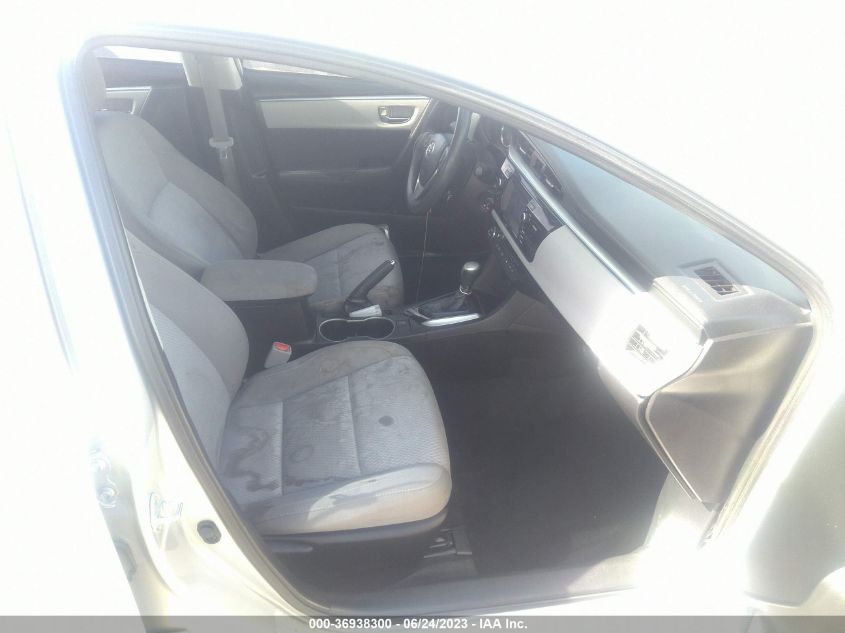 2016 TOYOTA COROLLA L/LE/S/S PLUS/LE PLUS - 5YFBURHEXGP394933