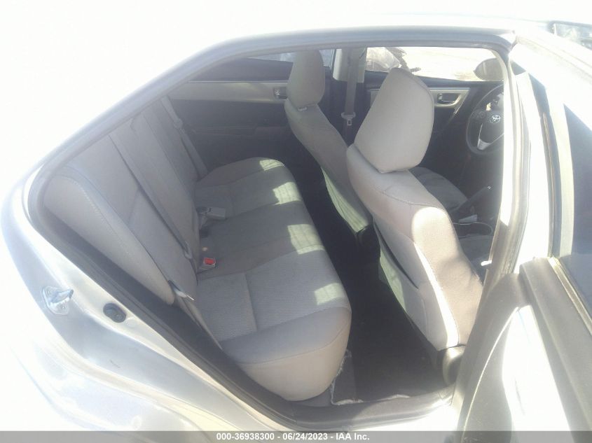 2016 TOYOTA COROLLA L/LE/S/S PLUS/LE PLUS - 5YFBURHEXGP394933