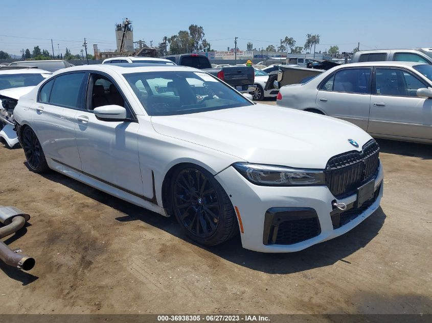 2022 BMW 7 SERIES 740I - WBA7T2C03NCH92597