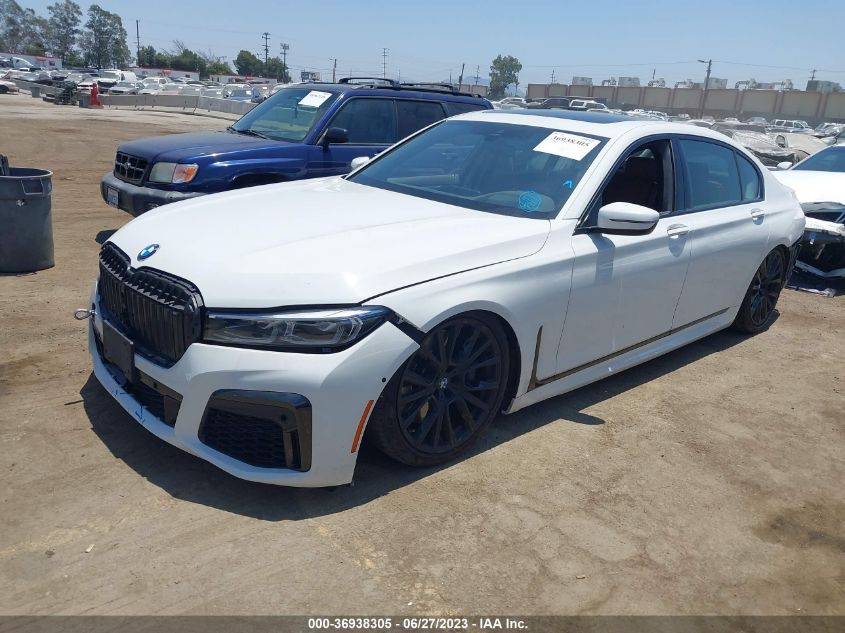 2022 BMW 7 SERIES 740I - WBA7T2C03NCH92597