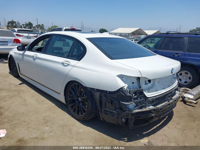 2022 BMW 7 SERIES 740I - WBA7T2C03NCH92597