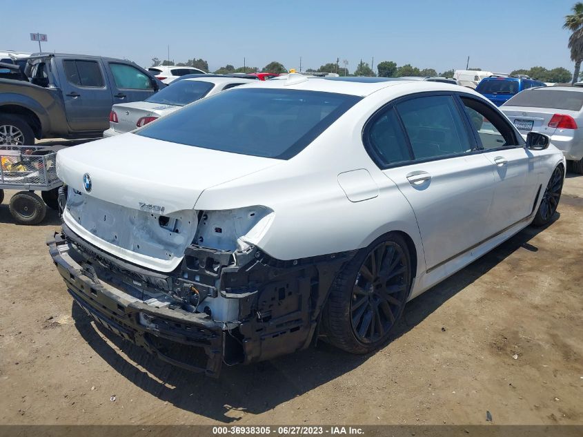 2022 BMW 7 SERIES 740I - WBA7T2C03NCH92597