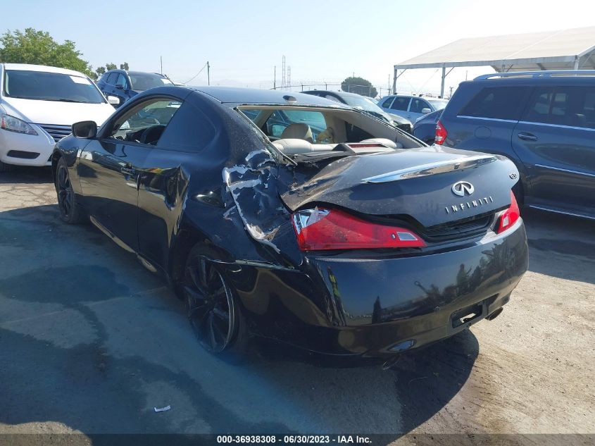 2013 INFINITI G37 COUPE JOURNEY JN1CV6EK5DM921689