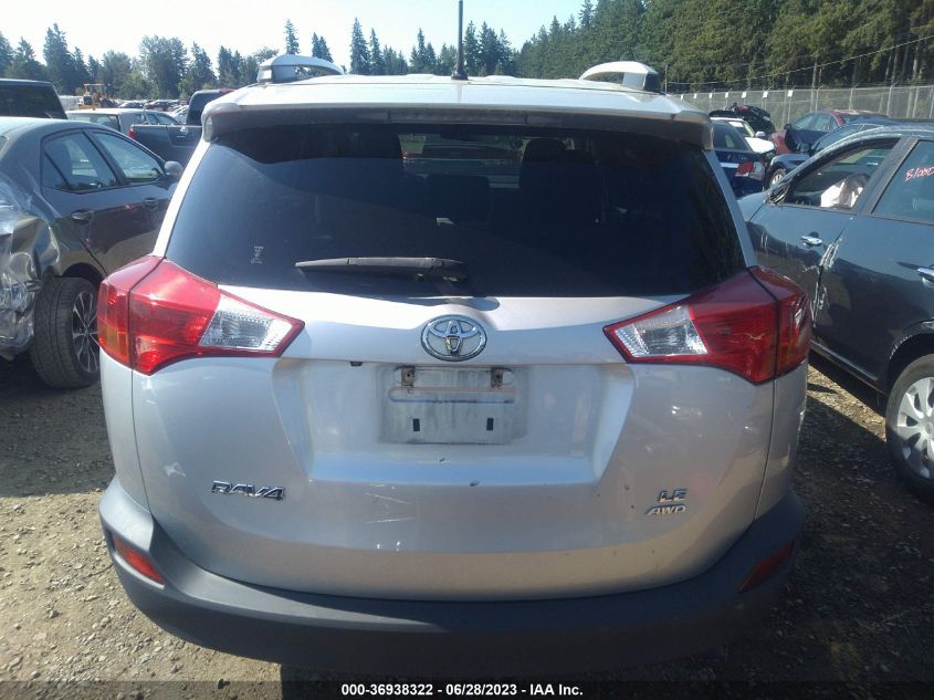 2014 TOYOTA RAV4 LE - JTMBFREV0E5030593