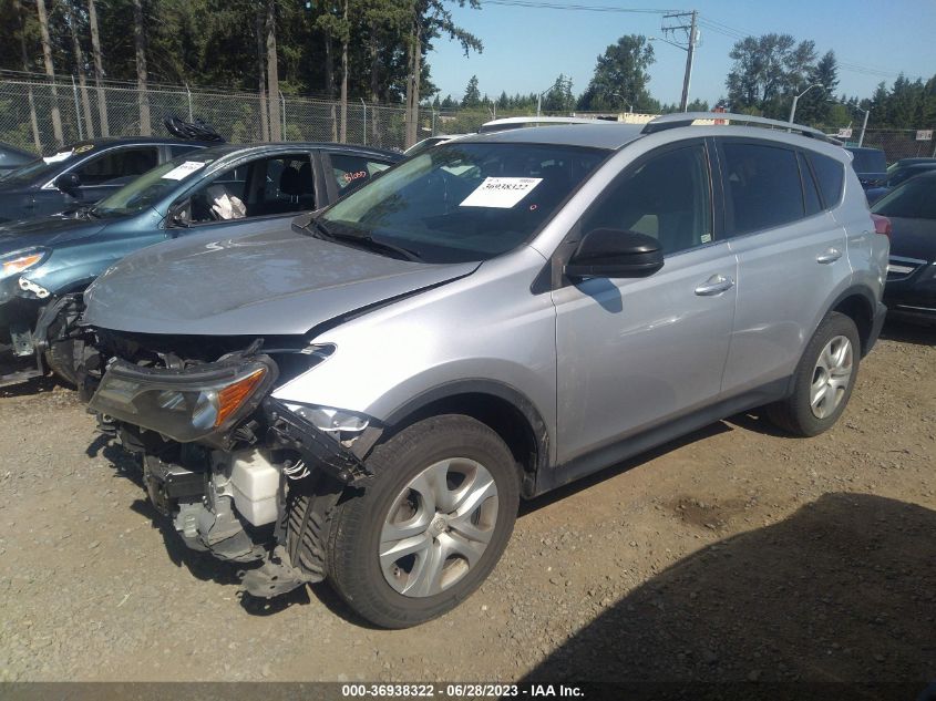 2014 TOYOTA RAV4 LE - JTMBFREV0E5030593
