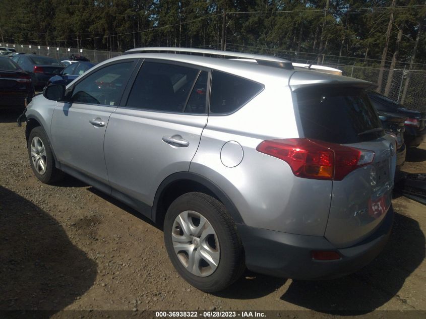 2014 TOYOTA RAV4 LE - JTMBFREV0E5030593