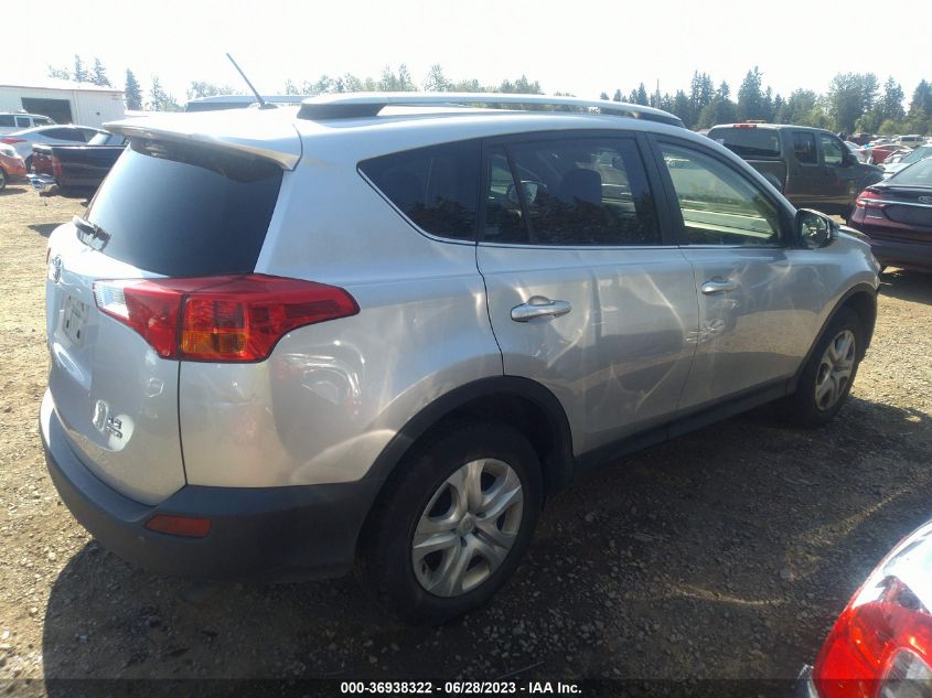 2014 TOYOTA RAV4 LE - JTMBFREV0E5030593